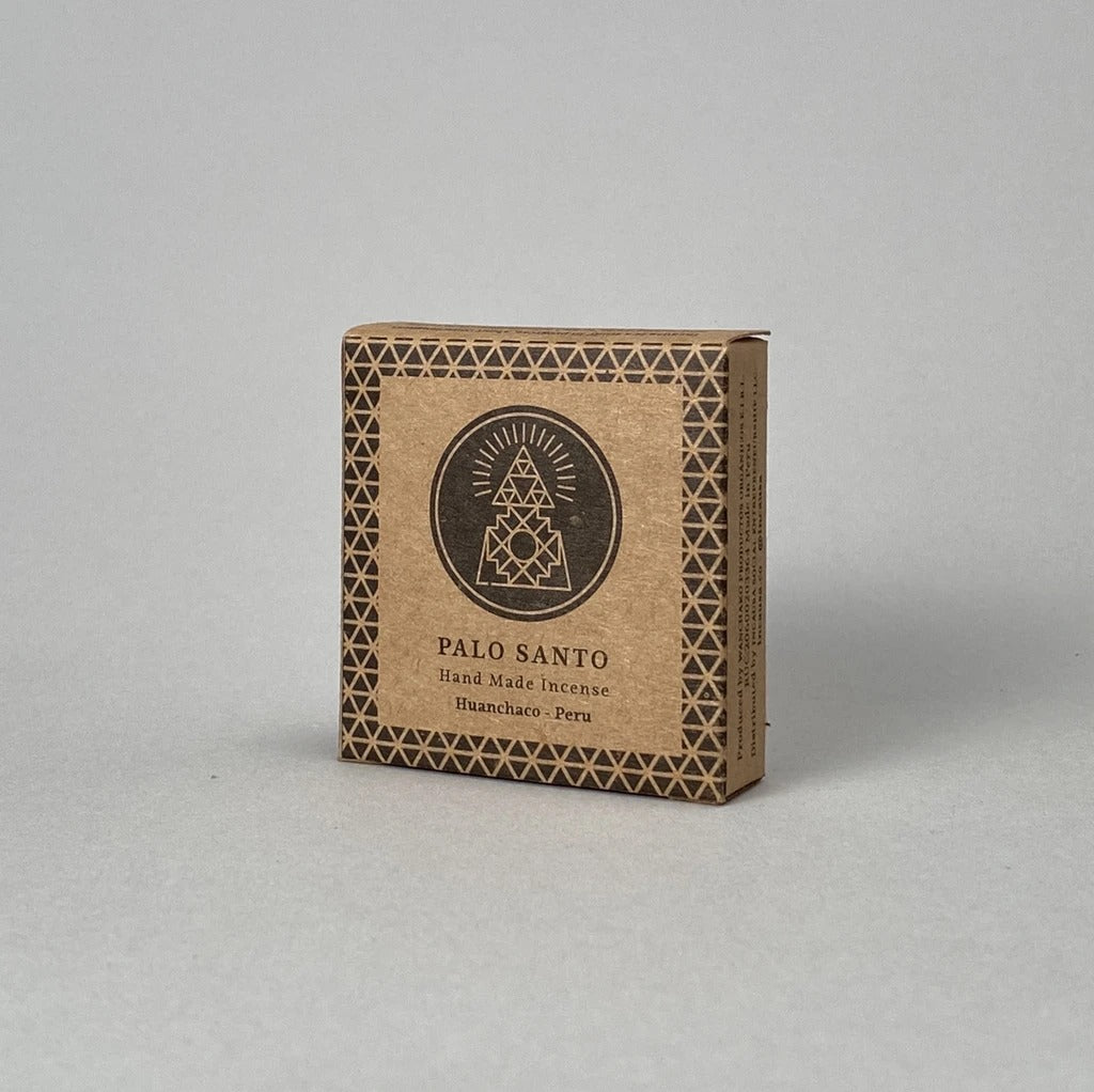 Palo Santo Hand-Pressed Incense Box